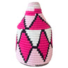 Pack of 10 assorted Berber Baskets - pink, teal & blue