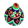 Limited Edition Berber Basket XL - blue, orange & neon green