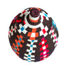 Limited Edition Berber Basket XL - dark indigo, aqua & orange