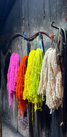 AZILAL neon - boucherouite on wool 205/135