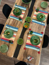 Striped Cotton PLACEMAT with TASSELS