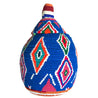 Limited Edition Berber Basket XL - blue, orange & red