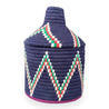 Berber Baskets - navy | green | salmon