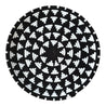 Berber Plate M - Black & White