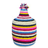 Berber Basket - pink | blue | yellow striped