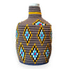 Berber Basket - blue | sand | yellow