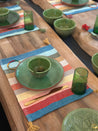 Striped Cotton PLACEMAT with TASSELS