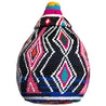 Limited Edition Berber Basket XL - dark blue & pink diamonds