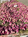 Berber Basket - pink | fuchsia diamonds