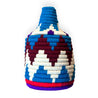 Berber Basket - blue | white | burgundy