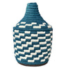 Berber Baskets - teal | white