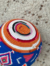 Limited Edition Berber Basket XL - blue, orange & red