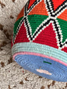 Limited Edition Berber Basket XL - multi triangle