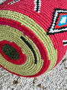 Limited Edition Berber Basket XL - red & neon orange