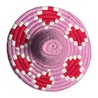 Berber Basket - pink | fuchsia diamonds